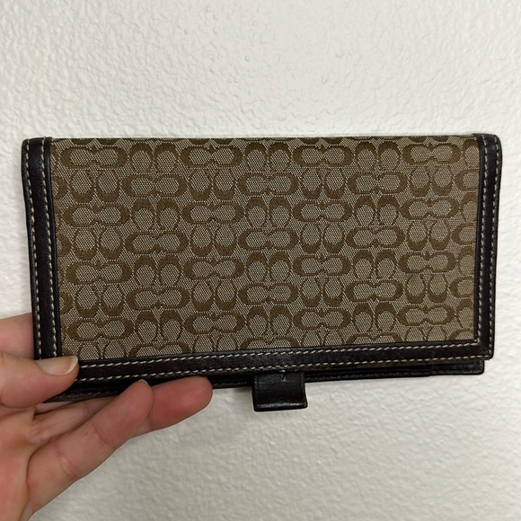 Coach Handbags - Coach checkbook wallet, great condition